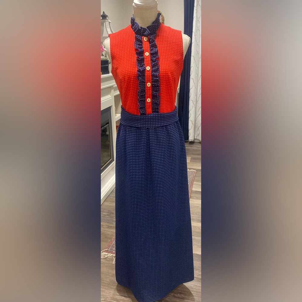 Vintage 60s Maxi Dress